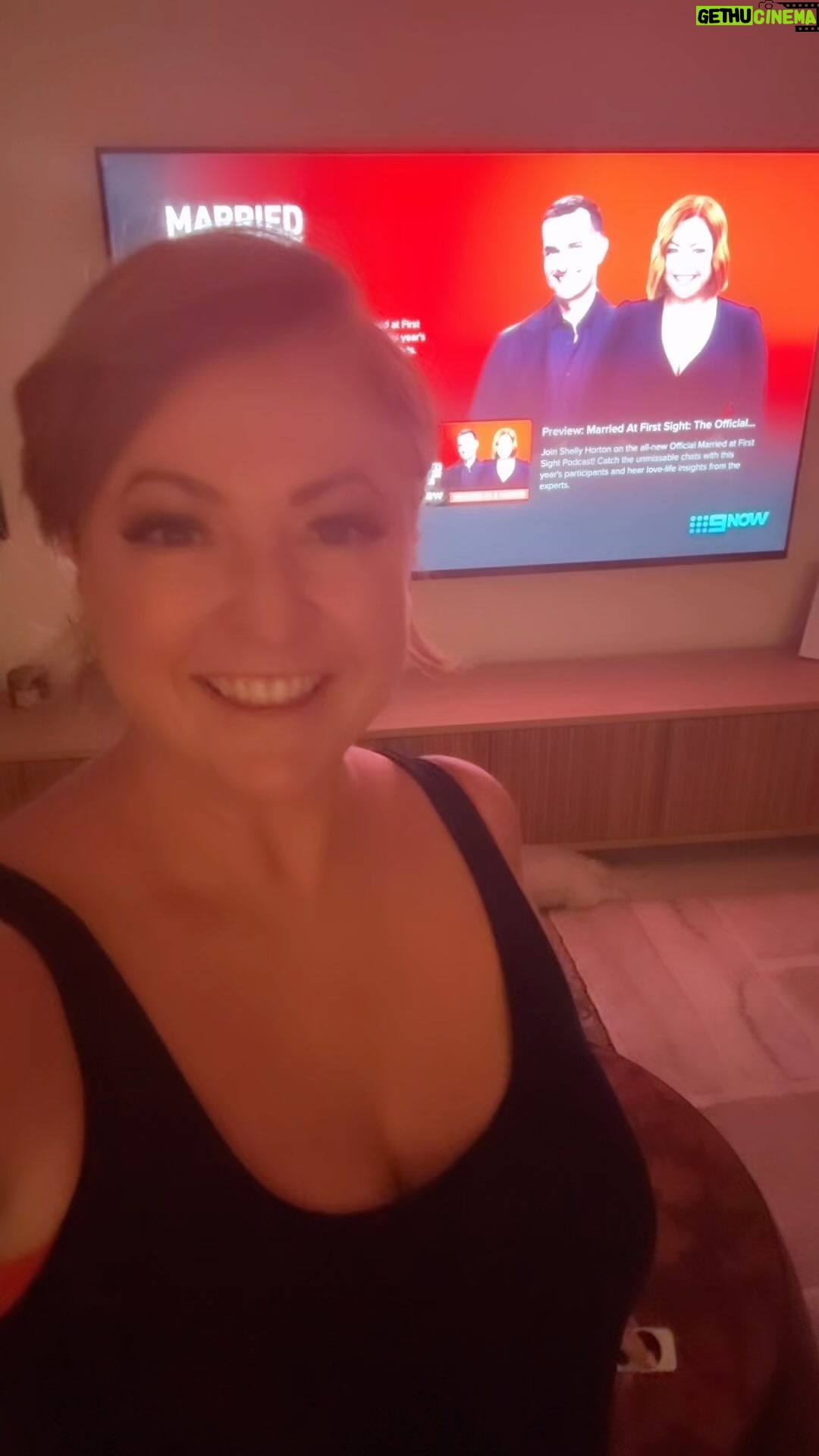 Shelly Horton Instagram - Do a podcast but make it TV! Annnnd I even got my own ad on live TV (Darren and I filmed that in our home studio and the Nine ad team put it together - how cool is that?!) The Official @mafs Podcast first episode is very visual and coming to you now on @9now at 910pm. I’m in Queensland so I have to wait another hour. Or listen where you get your podcasts @9podcasts_au Link in my bio.