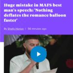 Shelly Horton Instagram - Who watched @mafs last night? What did you think of the best man’s speech? My latest @9honey article is open letter to all the potential best men out there. A best man’s speech is not a roast or a 21st birthday. No-one at a wedding wants to hear about the groom’s sexual escapades before he met his wife. Grow up. This is why I love MAFS so much. So many lessons! So much drama. It will be a spicy season. Link in bio. #mafs #bestmanspeech