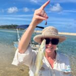 Shelly Horton Instagram - Gone fishin’ Some well needed R&R with my family on the Sunshine Coast. I love fishing and whiting is my favourite fish to eat! Brilliant day with Dad and my cousin @courtneysowter (who managed to our fish us all with largest whiting, a flathead and a bream!) 27 fish! We’re going again tomorrow! Then it will be fish tacos and margaritas tomorrow night! #familytime #fishing #whiting #relaxing Noosa River