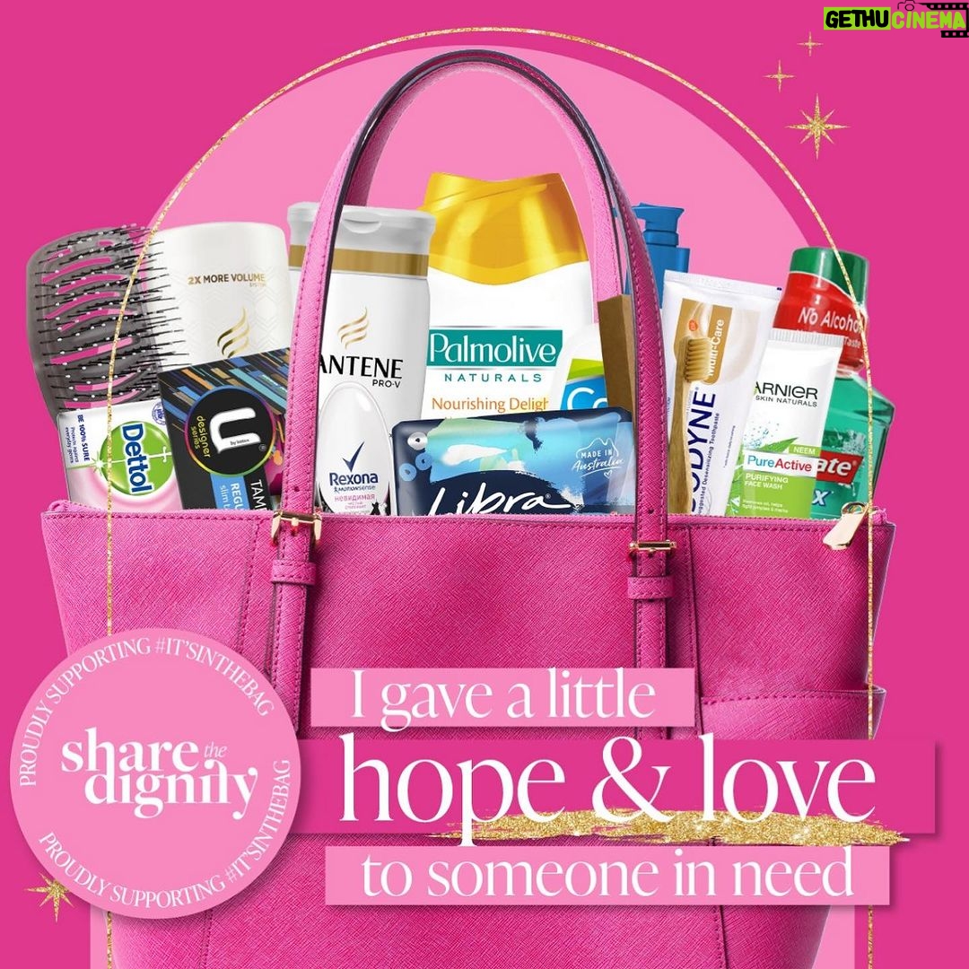 Shelly Horton Instagram - I have been a @SharetheDignityAustralia ambassador for as long as I can remember and I’m excited to let you know their #ItsintheBag Christmas mission is on again. Let's remember the countless women and girls who find themselves in domestic violence refuges or homeless shelters during Christmas. By contributing an #ItsintheBag, we can infuse their holiday with a touch of compassion. Join me in building a bag! Simply pack it with basics, add a few special extras and a personal handwritten note. Donations are welcome at any Bunnings locations countrywide between November 10-26, 2023. Discover more @SharetheDignityAustralia. #sharethedignity #endperiodpoverty #charity #ambassador