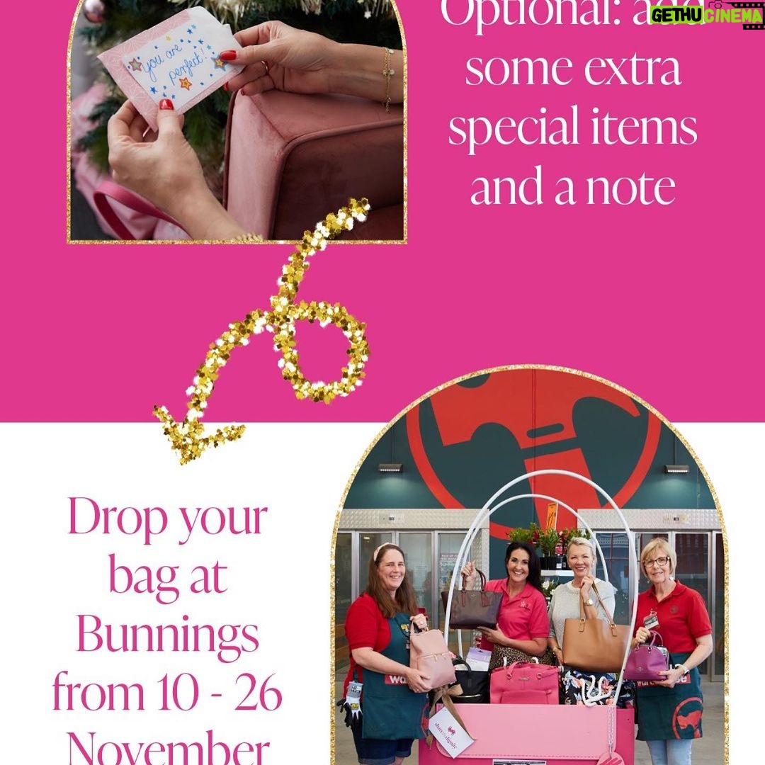 Shelly Horton Instagram - I have been a @SharetheDignityAustralia ambassador for as long as I can remember and I’m excited to let you know their #ItsintheBag Christmas mission is on again. Let's remember the countless women and girls who find themselves in domestic violence refuges or homeless shelters during Christmas. By contributing an #ItsintheBag, we can infuse their holiday with a touch of compassion. Join me in building a bag! Simply pack it with basics, add a few special extras and a personal handwritten note. Donations are welcome at any Bunnings locations countrywide between November 10-26, 2023. Discover more @SharetheDignityAustralia. #sharethedignity #endperiodpoverty #charity #ambassador