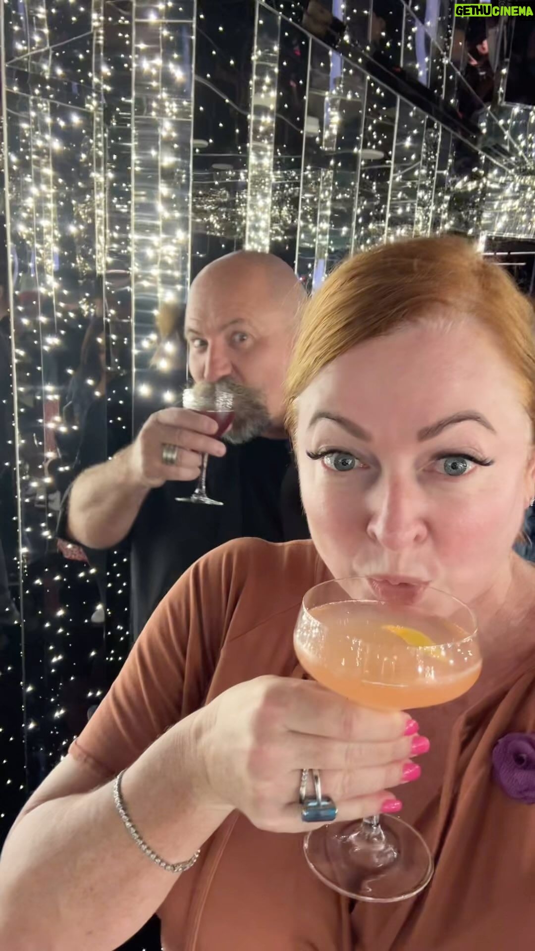 Shelly Horton Instagram - Virgin Voyages entertainment just hits differently… Tonight we went to Another Rose dinner and a show followed by the Miss Behave Show. Plus we’ve gone to stand up and drag and it’s all be ah-mazing! Inclusive, outrageous and talented as f*ck! With our cruise crew @darrenpalmerofficial @oduvillard So incredibly impressed. #partlygifted #paidforupgrade #itwasworthit #resilientlady #virginvoyages