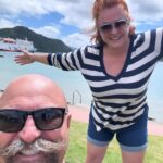Shelly Horton Instagram - Photo dump - day in the life Virgin Voyages NZ style 1. Picton is pretty for a walk around 2. Laps of the top deck with my teasy McTease face husband 3. Core class with just us so it felt VIP 4. Brunch at Razzle Dazzle of granola on a slice of watermelon with berries and cashew cream - Delish! 5. My favourite view 6. Day drinking in the hammock 7. Moet hour of power with our fellow rockstars @darrenpalmerofficial & @oduvillard 8. Korean BBQ for dinner 9. Back of the boat renewing our vows - more on that later - but yes we were quite drunk and it involved a wrist squeeze (IYKYK) Rinse. Repeat. #partlygifted #paidforupgrade #cruising #virginvoyages #resilientlady Picton, New Zealand