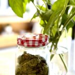 Shelly Horton Instagram - Homemade pesto! Using my basil bounty and discovering I actually like it! Ingredients 2 cups fresh basil leaves, packed 1 cup shredded Parmesan cheese 10 tbsp extra virgin olive oil 1.5 cup toasted pine nuts 2 big teaspoons minced garlic Salt and pepper Blitz it all and enjoy!