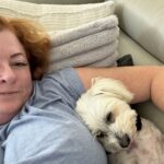 Shelly Horton Instagram - Get a dog who is as sooky as you. And loves cuddles as much as you. Mr Barkley you are the BEST!