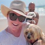 Shelly Horton Instagram - Day three of family morning beach walks. Let’s keep this roll going. Also notice I have on 50+ sunscreen, hat, shirt, sunglasses and still felt like I was burning. Darren was basically nude and just goes brown 🤦‍♀️