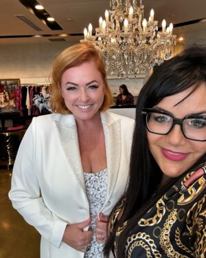 Shelly Horton Instagram - An absolute thrill to be dressed by the best! 

I have been wanting to wear @soniastradiottocouture for years and now it’s actually happening! 

I am MCing a big event soon and Sonia has chosen something incredible for me! 

I’ve never met a sequin I haven’t loved. 

Can’t wait to show you it!