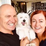 Shelly Horton Instagram - It’s Mr Barkley’s seventh Gotcha Day! We adopted him in 2017 from @monikadogrescue after he had been found on the streets. He was so skinny and miserable. Let’s just say we loved him and fed him to the happy chubby 13 year old he is today. He really is part human swipe to see the video of him saying “Nooooo” to walkies! We love you so much Mr Barkley! #adoptdontshop #rescuedismyfavoritebreed