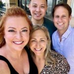 Shelly Horton Instagram - One of my favourite human beings is Keith from @inspirespeakers.com.au He’s so supportive and always champions my MCing work. So it was great to catch up in person with him and meet fab new recruit @jaano2911 along with with my super agent @simslstyle Dream team! Absolute bloody dream team.