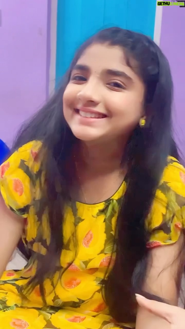Sherin Thara Instagram - definition of cute :A person who is watching this❤️ #shooting #babysherin #babymayu #mayu #baakyalakshmi #vijaytelevision #cutie #cutiepie #trendingreels #trending #explorepage #explore #awesome #beautiful #beauty #positivity #goodvibes #goodvibesonly #instadaily #instagram #instareels #reelitfeelit #instapost #instalike #instalove #fun #love #happy #likes #follow #instapost