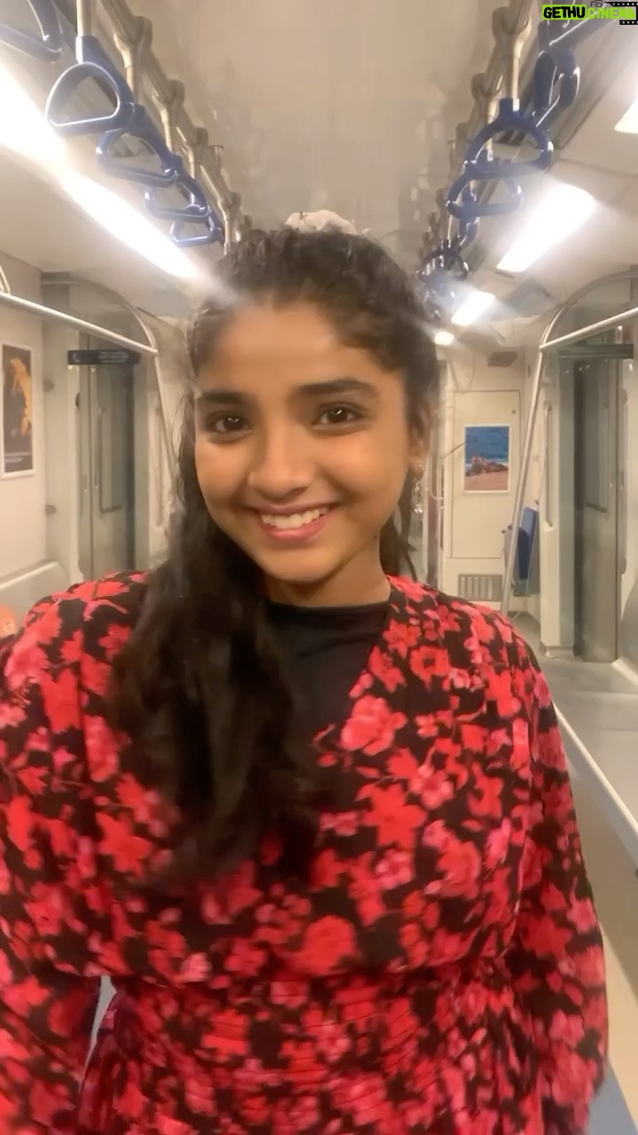 Sherin Thara Instagram - Sunday -the day I planned a lot but actually do nothing Happy Sunday❤️ #babysherin #babymayu #mayu #baakyalakshmi #vijaytelevision #trending #trendingnow #explorepage #explore #instadaily #instapost #instagram #instagood #insta #reels #metro #train #journey #happy #fun #love #positivevibes #positivity #viral #happiness #follow #likes
