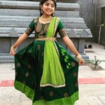 Sherin Thara Instagram - Look in the mirror that’s your competition 🌿. Wearing @minime_by_arjocouture #babysherin #babymayu #mayu #baakyalaksmi #vijaytelevision #vijaytv #picoftheday #photography #fun #love #explore #positivity #instapost #instagood #instafashion #instagram #insta #lehenga #collaboration #promotion #influencer #outfit #outfitoftheday #influencerdigital