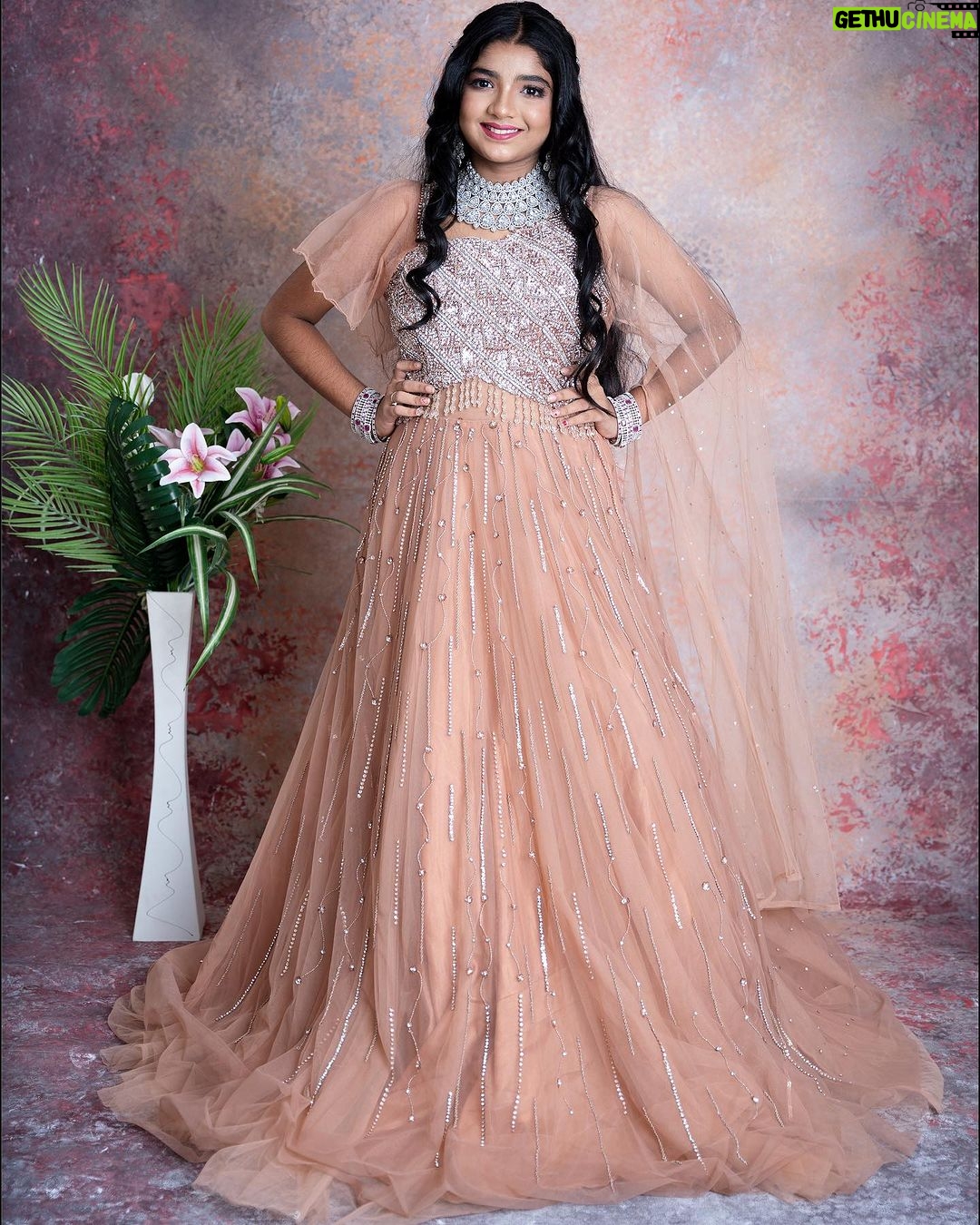 Sherin Thara Instagram - I am a limited edition.there is only one me๐ธ Mua @d_elegance_maker ๐ธ Costume @lithas_rentals ๐ธ Jewels @nithya_covering ๐ธ Clicks @studio1_wedding_photography ๐ธ #babysherin #babymayu #mayu #baakyalakshmi #vijaytelevision #trending #explore #picoftheday #weekend #beauty #hairstyle #makeup #outfit #outfitoftheday #photoshoot #photoshootideas #photoshootday #photography #instapost #instadaily #instagram #insta #instafashion #likes #followforfollowback #follow #gown#fun #love #positivity
