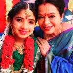 Sherin Thara Instagram - Mayu family function all are welcome to my home❤️🌿 #baakyalakshmi offscreen pics 📸 #babysherin #babymayu #mayu #vijaytelevision #babyshruthi #picoftheday #instadaily #trending #explore #explorepage #photography #photoshoot #shootingday #shootingphoto #instagood #instapost #function #family #fun #love #likes #support #reel #trendingnow Shoot