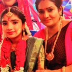 Sherin Thara Instagram - Mayu family function all are welcome to my home❤️🌿 #baakyalakshmi offscreen pics 📸 #babysherin #babymayu #mayu #vijaytelevision #babyshruthi #picoftheday #instadaily #trending #explore #explorepage #photography #photoshoot #shootingday #shootingphoto #instagood #instapost #function #family #fun #love #likes #support #reel #trendingnow Shoot