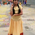 Sherin Thara Instagram - On the way Happy onam to all my families🪔🪔🪔🏵🌹🏵🌹🏵🌹 #babysherin #babymayu #mayu #baakyalakshmi #vijaytelevision #onam #happy #rangoli #flowers #likes #likesforlike #recent4recent #instadaily #instagood #instapost #picoftheday #photography #tradition #positivity #kerala #trending #goodvibes #explore #followforfollowback