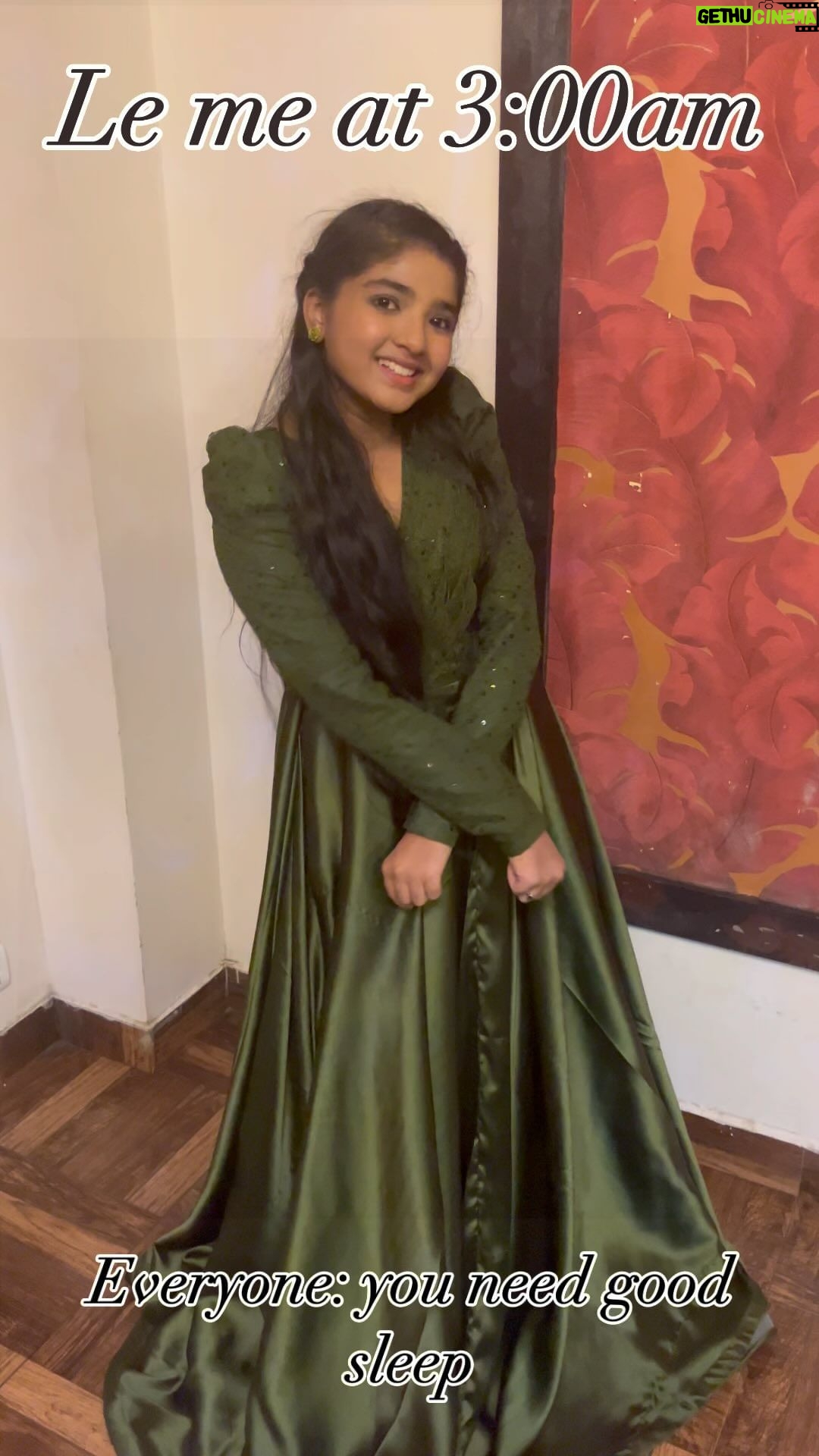 Sherin Thara Instagram - Relatable???? Wearing @minime_by_arjocouture #babysherin #relatable #trending #chippichippi #explorepage #explore #fyp #aesthetic #babymayu #reelsinstagram #baakylakshmi #vijaytelevision #reels #instapost #fun #happy #entertainment
