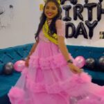 Sherin Thara Instagram – Watch till end💖
Ya it s my birthday celebration October 12💖✨
I am thankful for my blessings 
are too many to count💖

Beautiful pink grand gown customised by @rehrakidscouture 
I loved this gorgeous attire so much becoz of good comfort & perfect fit colour combination specially unique design such a wonderful designer 💖 always my favourite page & bought dress specially my own day from there always it s my birthday special💖

One of the best surprise I ‘ve ever received💖 event planner @namma_veetu_festival 
I am totally impressed💖
I am out of words by the effort nice decoration with balloons, flowers etc 

You guys made my day more special & most memorable . Thank you @namma_veetu_festival 

Kindly check out their page page friends 💖

#babysherin #babymayu #mayu #baakyalakshmi #vijaytelevision #vijaytv #birthday #special #trending #trendingreels #outfitoftheday #outfitinspiration #explorepage #explore #reels #instapost #instagashion #instagram #instadaily #insta