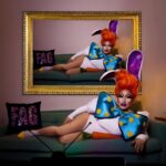 Sherry Pie Instagram - Art imitates life ….. or something like that, Just call me Pamela Cottontail! 🐇🥕🐣 Art by an Eggcellent human #easter #easterbunny #nyc #drag #dragqueen #art #queerart #bunny #sherrypie #spring #layinginbed #chill #body #gayart #gay #queerartist #red #polkadots #sillyrabbit #couchsurfing #legs #happyeaster #funnybunny #loveislove #carrot #sundayfunday #campclassic #egghunt #artislife #petercottontail Egg-Land