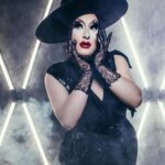 Sherry Pie Instagram - Basic Witch! So long spooky season, we will miss you. 🖤🖤🖤 Art by Wickedly Talented Witches #drag #dragqueen #photography #queer #gay #lgbt #queerartist #fall #fallfashion #witch #lace #sherrypie #makeup #bpdawareness #nyc #gayart #queerart #littleblackdress #redlips #camp #campclassic #glove #comedy #fashion #queerphotography #grateful #face #basicwitch #comedy #funnylady #fashionstyle New York City, N.Y.