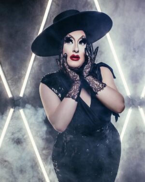 Sherry Pie Instagram - Basic Witch! 
So long spooky season, we will miss you.
🖤🖤🖤
Art by Wickedly Talented Witches 
#drag #dragqueen #photography #queer #gay #lgbt #queerartist #fall #fallfashion #witch #lace #sherrypie #makeup #bpdawareness #nyc #gayart #queerart #littleblackdress #redlips #camp #campclassic #glove #comedy #fashion #queerphotography #grateful #face #basicwitch #comedy #funnylady #fashionstyle