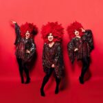 Sherry Pie Instagram - New girl group….THE FEATHERBRAINS! Albums hit your local gas stations this fall. 💃🏻💃🏻💃🏻 Art by Human People #art #drag #dragqueen #happy #phtography #queer #queerartist #gay #mentalhealth #smilemore #smile #laugh #sherrypie #bpdawareness #showgirl #breakthestigma #selflove #nyc #camp #mentalhealthadvocate #proud #makeup #happy #queerart #gayart #comedy #bigred #feathers #girlgroup #red #sequin New York City, N.Y.