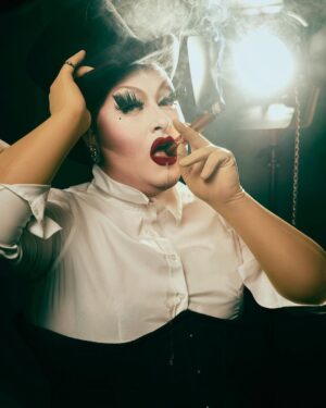Sherry Pie Instagram - This thing tastes horrible!!!
Im drooling 🤤 

Art by Humans (talented humans)
 
#art #drag #dragqueen #happy #phtography #queer #queerartist #gay #mentalhealth #smilemore #smile #laugh #sherrypie #bpdawareness #showgirl #sideshow #selflove #nyc #camp #mentalhealthadvocate #fire #makeup #happy #queerart #gayart #comedy #drool #drooling #vintage #androgynous