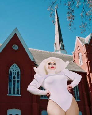 Sherry Pie Instagram - Hypocrisy is preaching love & spreading hate! Faith shouldn’t be weaponized to further your own agenda….WE SEE YOU!
🔥❤️‍🔥🔥
Art by Talented Humanoids 

#art #drag #dragqueen #preach #phtography #queer #queerartist #gay #activist #nun #smile #laugh #sherrypie #hypocrisy #showgirl #fight #selflove #nyc #camp #flyingnun #proud #makeup #happy #queerart #gayart #comedy #humanrights #weseeyou #ownit #ridiculous