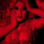 Sherry Pie Instagram - There is a shade of red for every woman! - Audrey Hepburn ♥️💋🌹🍒🌶👠 Art by Humans #art #red #drag #dragqueen #gay #gaypride #photography #gayart #queer #queerart #mood #sherrypie #bpdawareness #bpd #mentalhealth #pride #nyc #fantasy #makeup #moodygrams #queerartist #love #wrappedup #mentalhealthadvocate #craftymom New York City, N.Y.