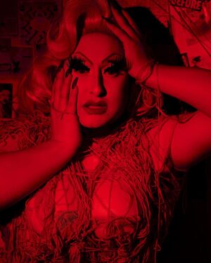 Sherry Pie Instagram - There is a shade of red for every woman! 
- Audrey Hepburn 
♥️💋🌹🍒🌶👠
Art by Humans
#art #red #drag #dragqueen #gay #gaypride #photography #gayart #queer #queerart #mood #sherrypie #bpdawareness #bpd #mentalhealth #pride #nyc #fantasy #makeup #moodygrams #queerartist #love #wrappedup #mentalhealthadvocate #craftymom