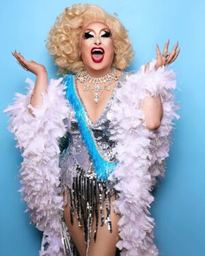 Sherry Pie Instagram - Happiness is a daily choice. So come on let’s get HAPPY! 😊🥰😊
Art by Humans 
#art #drag #dragqueen #happy #phtography #queer #queerartist #gay #mentalhealth #smilemore #smile #laugh #sherrypie #bpdawareness #showgirl #breakthestigma #selflove #nyc #camp #mentalhealthadvocate #proud #makeup #happy #queerart #gayart #comedy