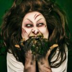 Sherry Pie Instagram - Is there someone inside you? There’s someone inside me, you brought us closer together! 😈👹😈 Art by Devils #exorcism #theexorcist #exorcist #spookyseason #spooky #halloween #happyhalloween #devil #nyc #sherrypie #drag #dragqueen #lgbt #queerartist #photography #hallowqueen #october #makeup #possession #possessed #gay #gayhalloween #snot #horror #horrormovies #horroricon #horrorart #green #slime #killerqueen New York, New York