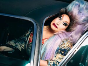 Sherry Pie Instagram - Happy Birthday America …..could ya try not to F@&k us this year!? 
“Make Art Not War” 
❤️‍🔥🤍💙
Art by Humans 

#america #birthday #queer #gay #pride #drag #queen #dragqueen #mohawk #mullet #car #brokedown #red #blue #makeartnotwar #sherrypie #queerart #queerartist #lgbtq #fixit #denham #acidwash #summer #campclassic #gayphotography #art #makeupartist #bighairdontcare #4thofjuly #love