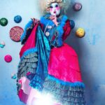 Sherry Pie Instagram - Mother Ginger is hot, sticky sweet from her head to her feet! 🍬🍭🍫 Art by Sweetie Pies #nutcracker #motherginger #sweet #candy #dessert #sherrypie #drag #queen #dragqueen #gay #queer #queerartist #lgbtq #holiday #christmas #blue #pink #makeup #photography #nyc #smile #sugar #fantasy #fun #eatit #campy #campclassic #holigay #magic #nutcrackerballet Land of Sweets