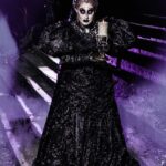 Sherry Pie Instagram - Serpents and spiders, tail of a rat; call in the spirits, wherever they're at! It’s considered a collect call just FYI….. Art by Mystics 👻🔮👻 #hauntedmansion #haunted #drag #dragqueen #gay #queer #bride #photography #queerphotography #gayart #halloween #makeup #ghost #sherrypie #nyc #backinblack #queerart #ghost #spooky #mentalhealth #comedy #tragic #blackdress #fashion #showgirl #purple #thehauntedmansion #disney #fun #postivevibes #grayhair The Haunted Mansion