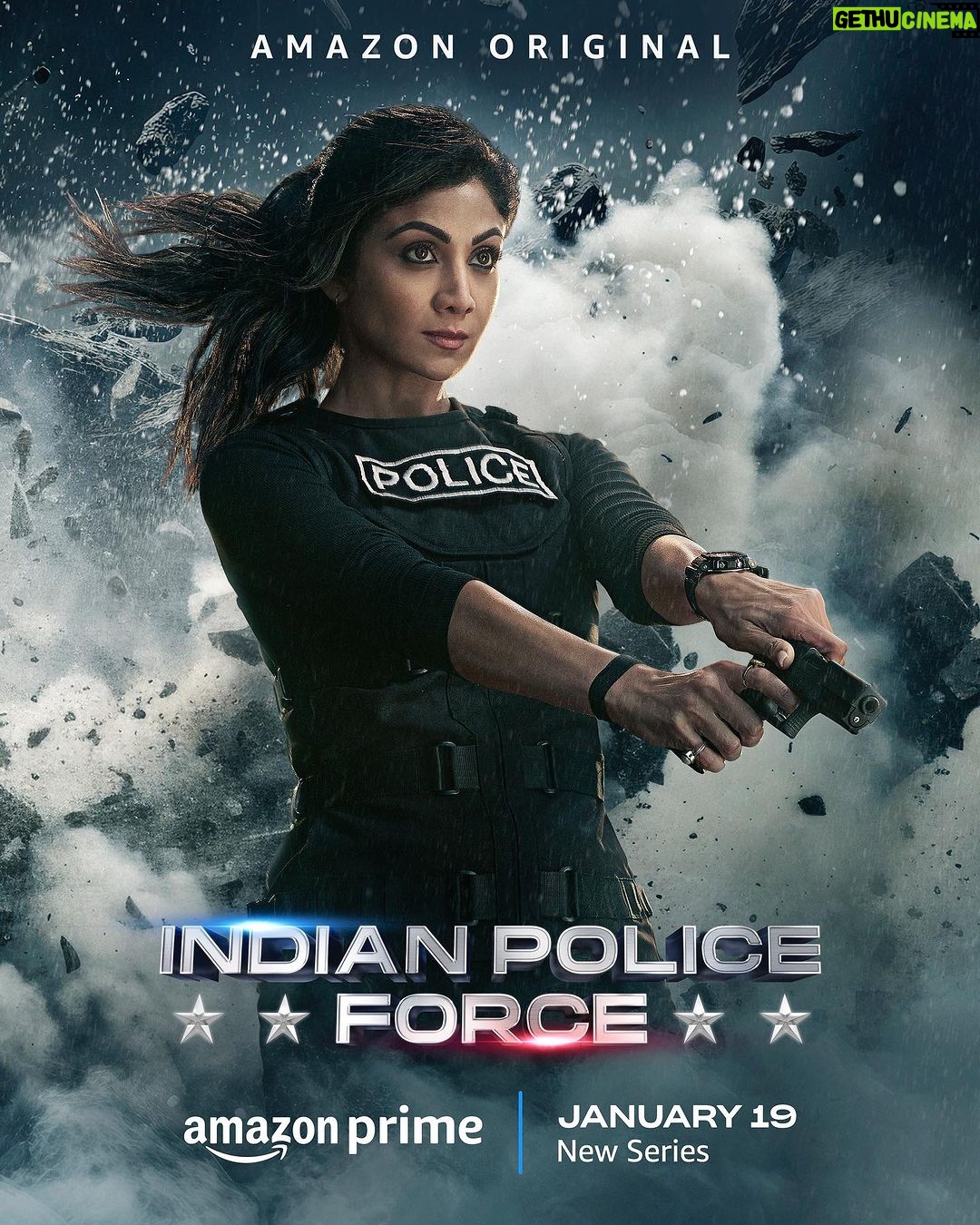 Shilpa Shetty Instagram - when Tara Shetty steps in, crime takes a back seat🚨 Watch Tara Shetty explode on #IndianPoliceForceOnPrime, new series, Jan 19 @itsrohitshetty @sidmalhotra @vivekoberoi @talwarisha @rohitshettypicturez @reliance.entertainment @tseries.official @sushwanth