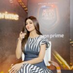 Shilpa Shetty Instagram - Swagger and Justice are being served HOT ❤️‍🔥😎 Bringing the #IndianPoliceForceOnPrime to you, Jan 19th onwards, only on @primevideoin. Stay tuned! @itsrohitshetty @sidmalhotra @vivekoberoi @talwarisha @rohitshettypicturez @reliance.entertainment @sushwanth #IPF #Promotions #mediainterviews #workmodeon #setlife