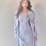 Shilpa Shetty Instagram - Blue…tiful… 💙🩵 For #IndianPoliceForceOnPrime promotions👮 @primevideoin #ShilpaTaraShetty 🌟 #IPF #NewShow #LookOfTheDay #ootd