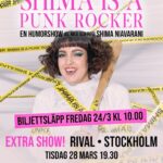 Shima Niavarani Instagram – AAAAAaaahhh!! Vi blidkade er, Stockholmspubliken och har lagt in en till extraföreställning!! Pirrigt!! 💝🥹