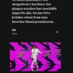 Shima Niavarani Instagram - Woooow, tack DN för detta, blir så jäkla rörd. ❤️‍🩹 Ps. Shima is a Punk Rocker spelas på Cirkus 3 & 4 maj och det är sistasistachansen.