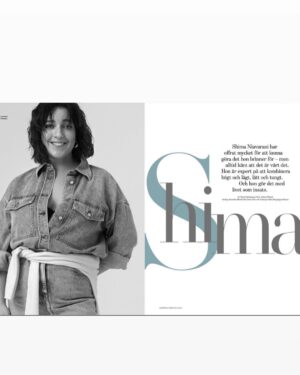 Shima Niavarani Instagram - Shima is a Punk Rocker i Damernas Värld. Tusen tack, puss.
