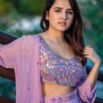 Shirley Setia Instagram - Lavender lovinnn 💜 Styled by @akankshakawediastyle Outfit by @richajaisinghanilabel Jewels by @kyzaindia Photography by @manaskhuman