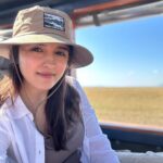 Shirley Setia Instagram - With my new safari hat 👒🤎 Kaisi lagi? 😃🙈 #ShirleyTravels #masaimara #masaimaranationalpark #kenya #africa #travel #ootd #shirleysetia Masai Mara National Reserve