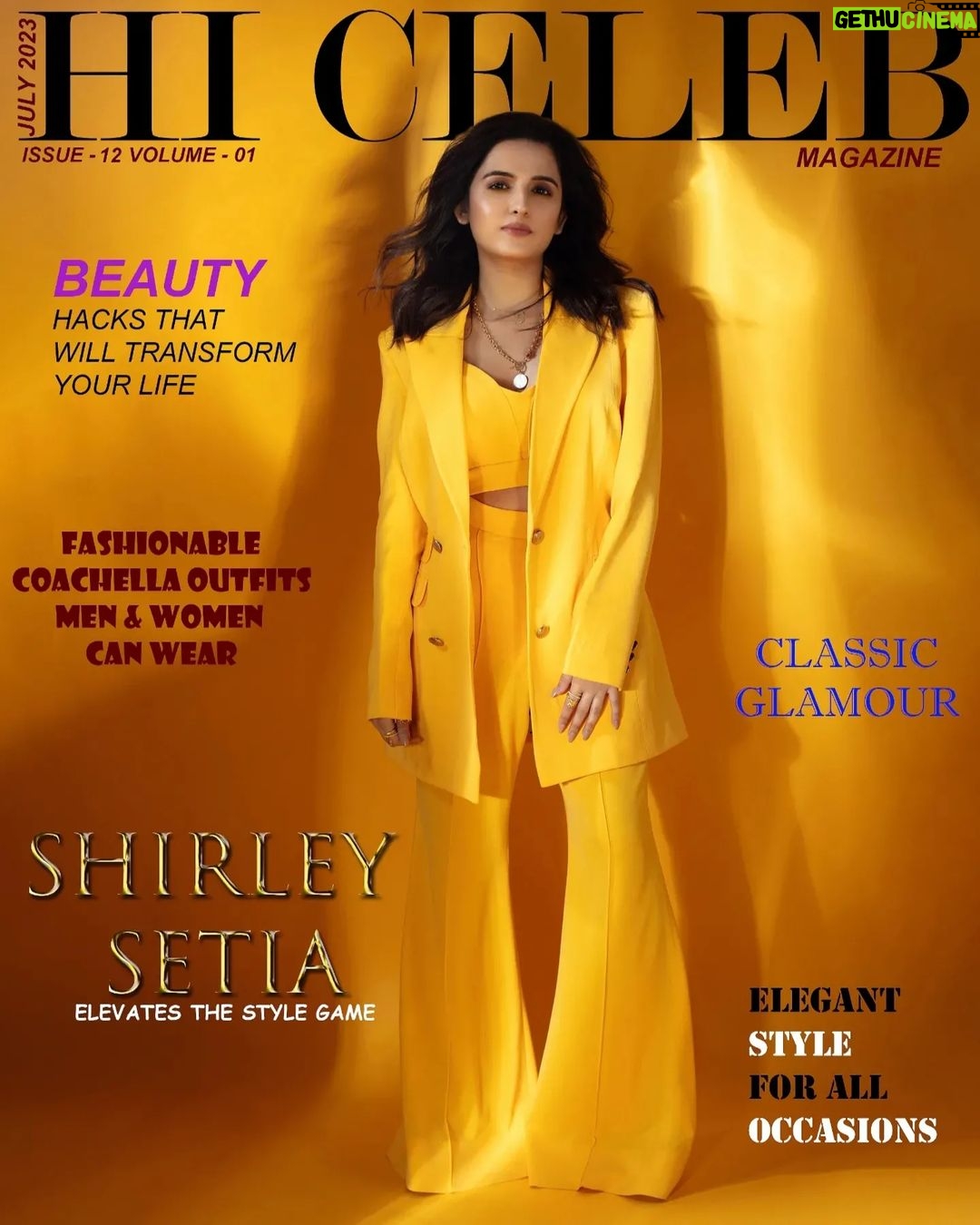 Shirley Setia Instagram - Get ready to be captivated by our latest cover, the multi-talented actress @shirleysetia Cover Look: Produced by @hicelebmagazine Published @hicelebmagazine Shot by @a.rrajaniphotographer Styled by @jinalpnagda Intern @_miralparmar Outfit @ranbirmukherjeeofficial Chains @mozaati @thebodycanvas.in Ring @echoaccessories_ @ethnicandaz Makeup - A.RrajaniTeam Hair @hairbypratiksha Editing - A.Rrajani team Location - A.Rrajani Photography Studio Look 2 : Produced by @hicelebmagazine Published @hicelebmagazine Shot by @a.rrajaniphotographer Styled by @jinalpnagda Intern @_miralparmar Outfit @medusablinkedtwice Earrings and rings @mozaati Footwear @worldofanaar Makeup - A.Rrajani Team Hair @hairbypratiksha Editing - A.Rrajani team Location - A.Rrajani Photography Studio #hicelebmagazine #shirleysetia #photoshoot #covershoot
