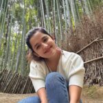 Shirley Setia Instagram - Chubby 🐰🙈 #arashiyama #bamboogrove #shirleytravels #kyoto #japan #travel #shirleysetia Arashiyama Bamboo Grove