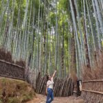 Shirley Setia Instagram - Chubby 🐰🙈 #arashiyama #bamboogrove #shirleytravels #kyoto #japan #travel #shirleysetia Arashiyama Bamboo Grove