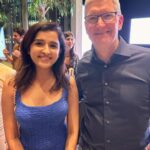 Shirley Setia Instagram – Met 2 great visionaries at the Apple event yesterday. One who is the visionary of the brand that has been a part of my journey since the beginning, and one whose music has inspired me always! 

#timcook @arrahman @apple Apple BKC