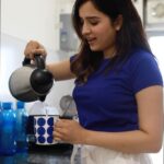 Shirley Setia Instagram - Heyy everyone! Thought I’ll share my lil morning routine with you guys today 🩵 Found a super fun way to brush my teeth with the Oral B i08 electric smart tooth brush @oralbindia 🪥 It has an advanced oscillating-rotating-pulsating technology for superior plaque removal.  The seamless smartphone connectivity via the Oral-B app lets me masterfully monitor modes, pressure, and duration. To top it all, AI position detection ensures thorough coverage for a complete clean. #AD #oral #oralbindia #dentalhealth #eletrictoothbrush #shirleysetia