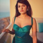 Shirley Setia Instagram - Sunkissed ☀️😘 Outfit- @johnandananth Jewellery- @blingsutra @ascend.rohank Shoes- @monrowshoes Styled by- @anishagandhi3 & @rochelledsa Photo: @riturajdharwadkar