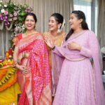 Shivangi Joshi Instagram - Heartfelt prayers and happiness shared.. 🤗💛 Ganpati Bappa Morya! 🙏🙌🌼🌟🌺 Outfit:- @neerusindia @nehaadhvikmahajan